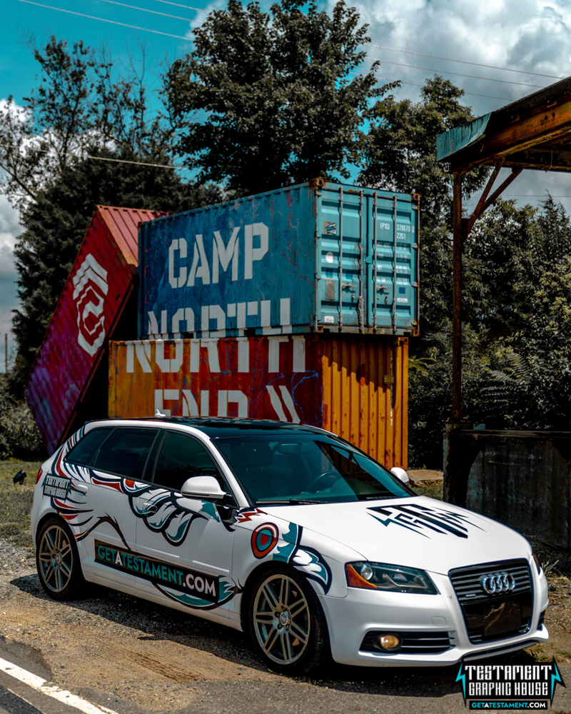 Audi A3 Custom Wrap Denver, NC