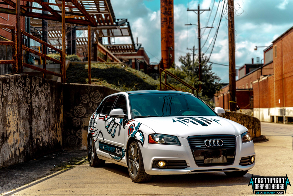 Audi A3 Custom Wrap Denver, NC