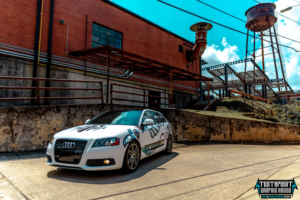 Audi A3 Custom Wrap Denver, NC