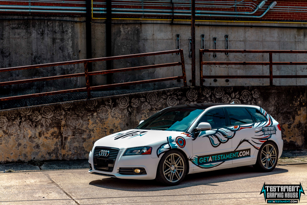 Audi A3 Custom Wrap Denver, NC