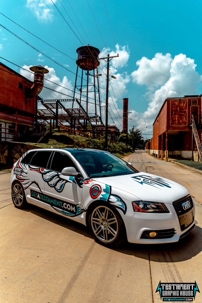 Audi A3 Custom Wrap Denver, NC