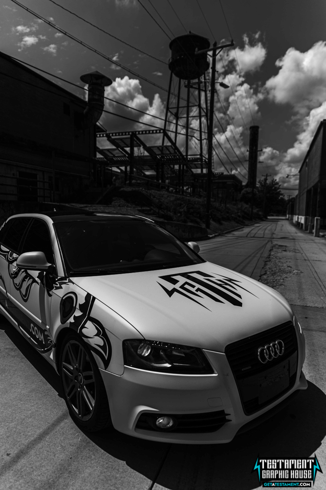 Audi A3 Custom Wrap Denver, NC