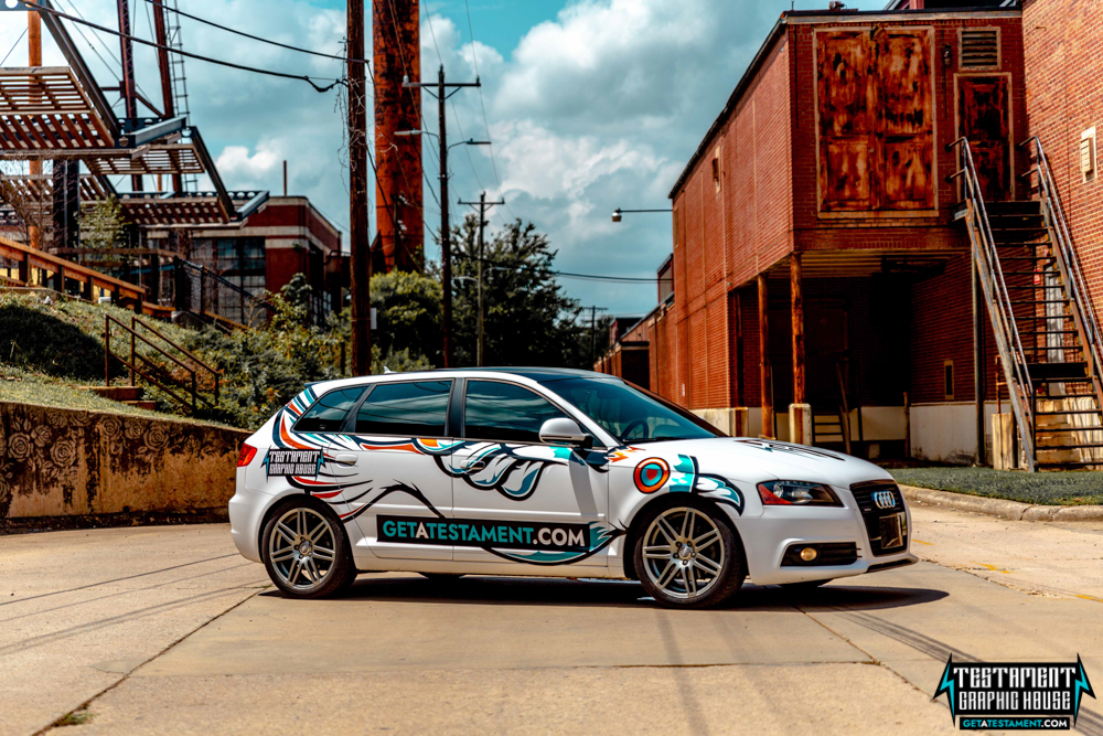 Audi A3 Custom Wrap Denver, NC