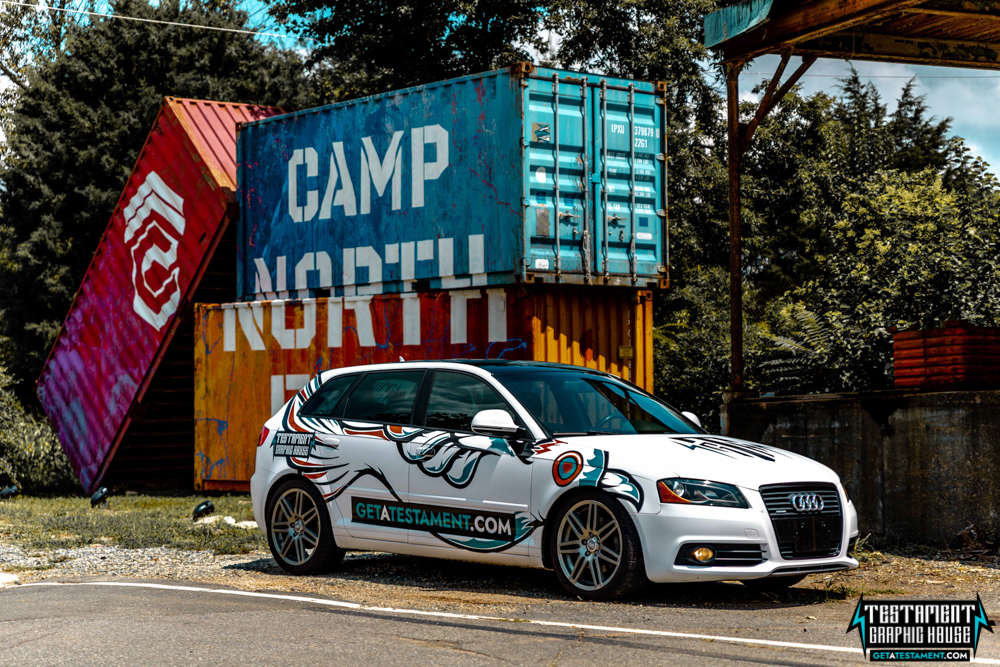 Audi A3 Custom Wrap Denver, NC