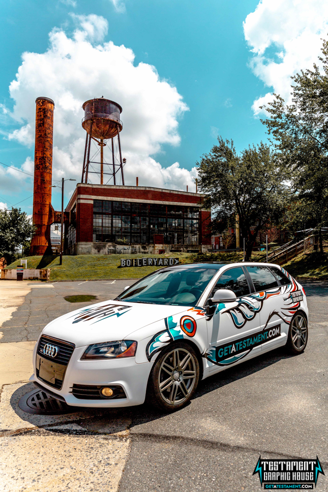 Audi A3 Custom Wrap Denver, NC