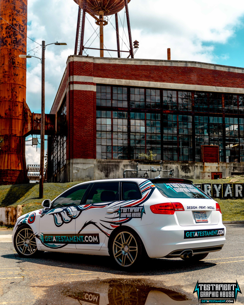 Audi A3 Custom Wrap Denver, NC