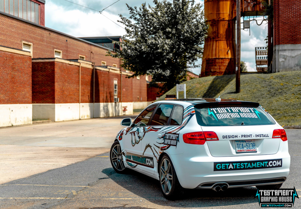 Audi A3 Custom Wrap Denver, NC