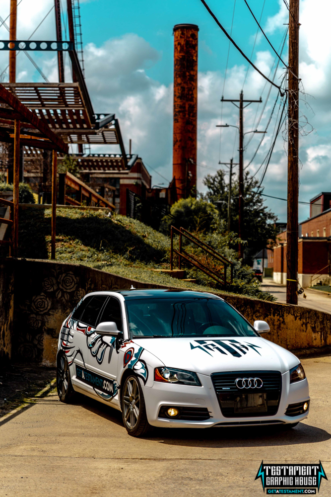 Audi A3 Custom Wrap Denver, NC