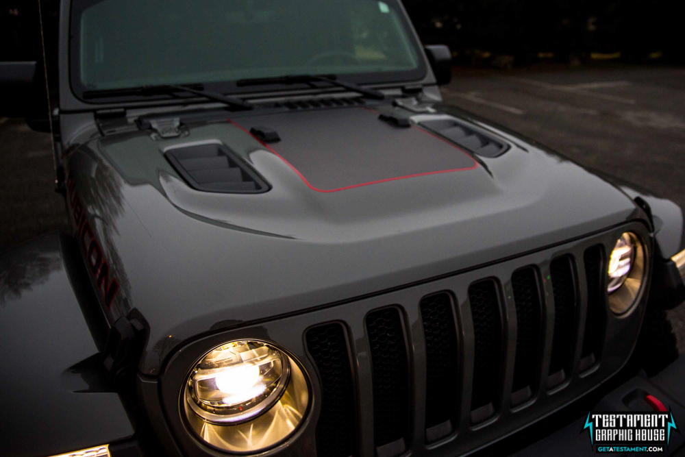 2020 Jeep Rubicon Batman Custom Graphics Denver, NC