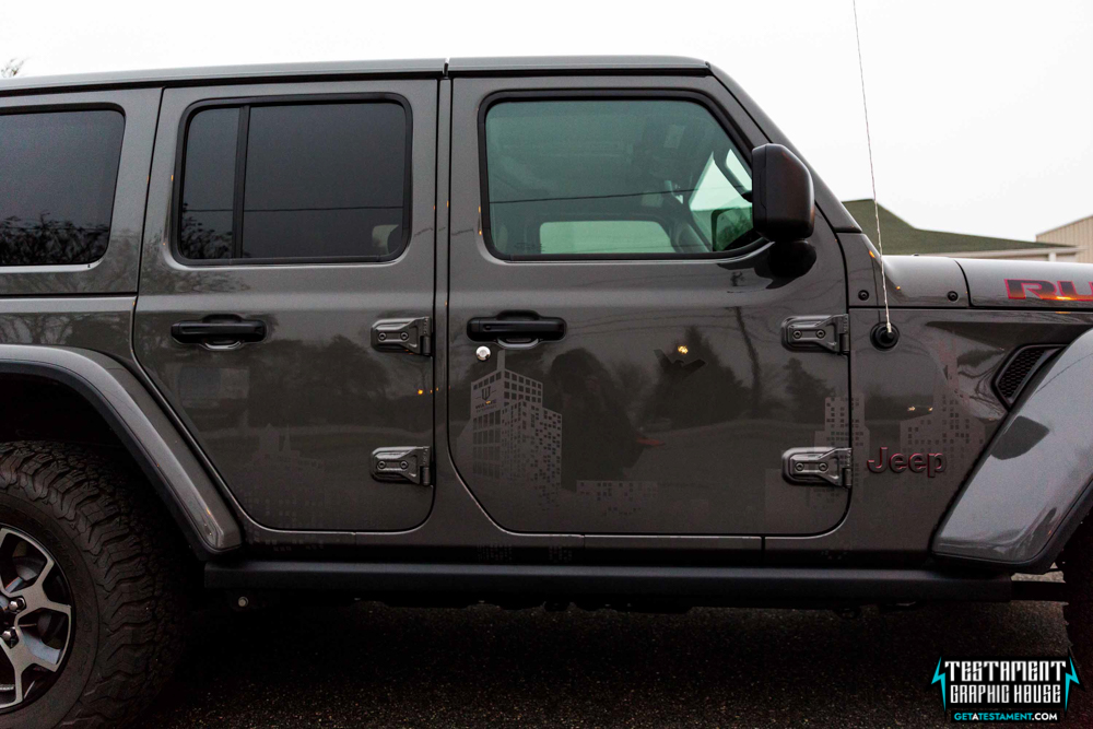 2020 Jeep Rubicon Batman Custom Graphics Denver, NC