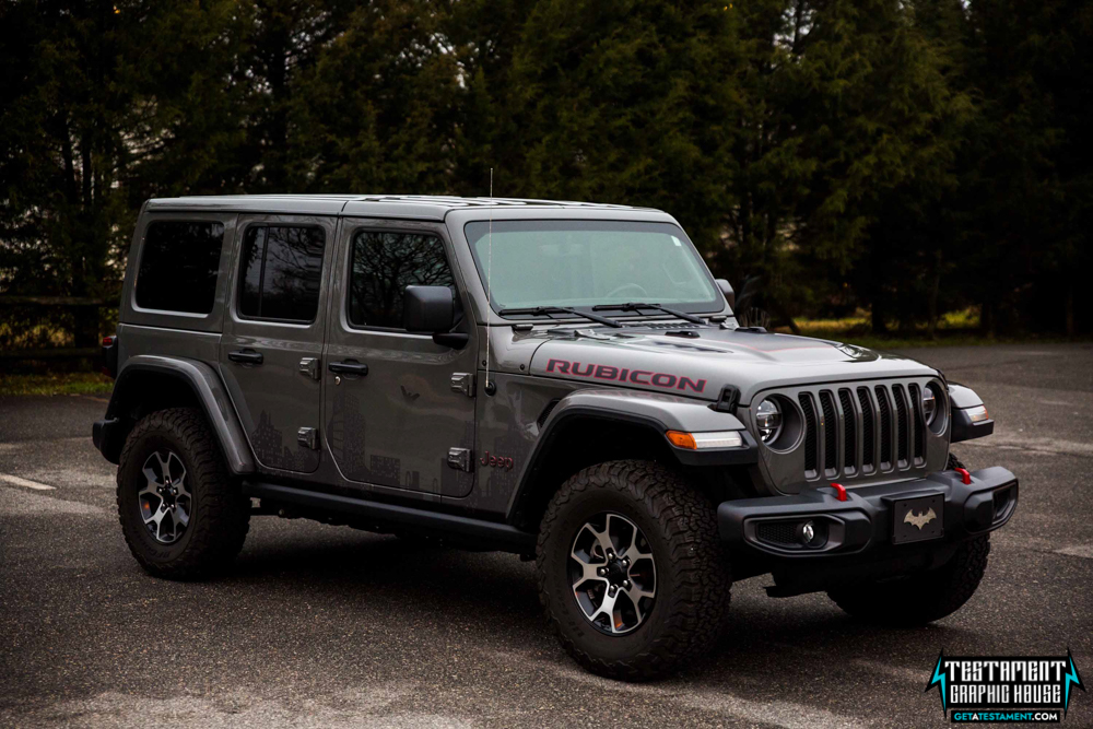 2020 Jeep Rubicon Batman Custom Graphics Denver, NC