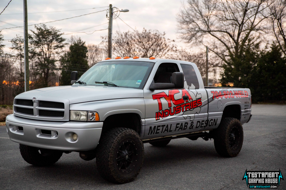 2001 Dodge Ram 1500 - Full Testament Wrap - Testament Graphic House Denver NC