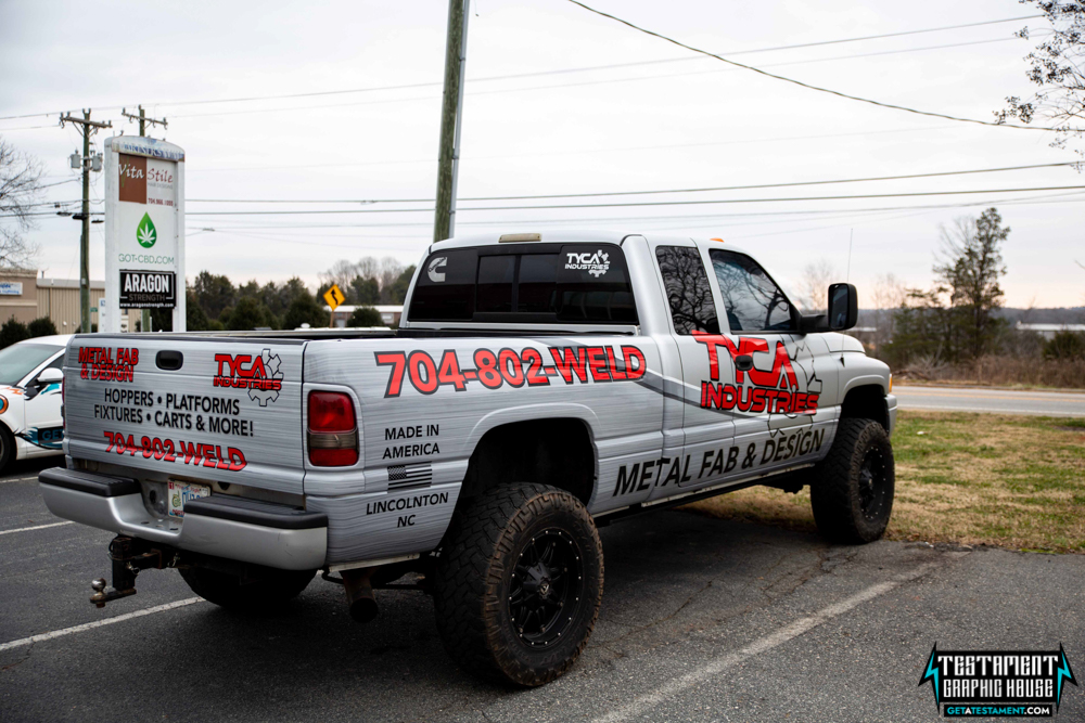 2001 Dodge Ram 1500 - Full Testament Wrap - Testament Graphic House Denver NC