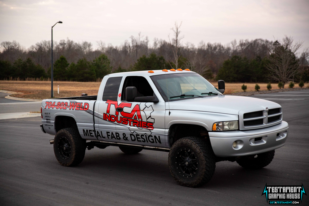 2001 Dodge Ram 1500 - Full Testament Wrap - Testament Graphic House Denver NC