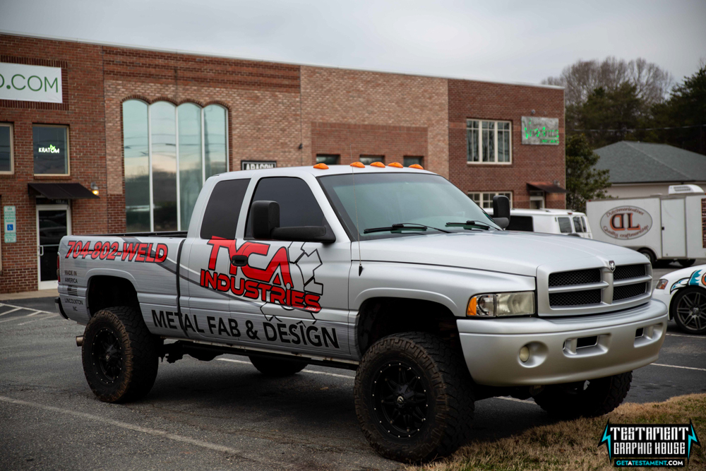 2001 Dodge Ram 1500 - Full Testament Wrap - Testament Graphic House Denver NC