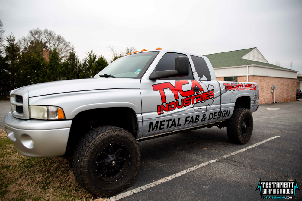 2001 Dodge Ram 1500 - Full Testament Wrap - Testament Graphic House Denver NC